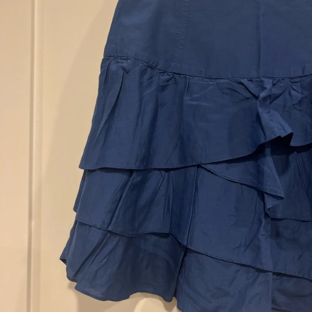 Talula Navy Layered Mini Skirt - Picture 9 of 9